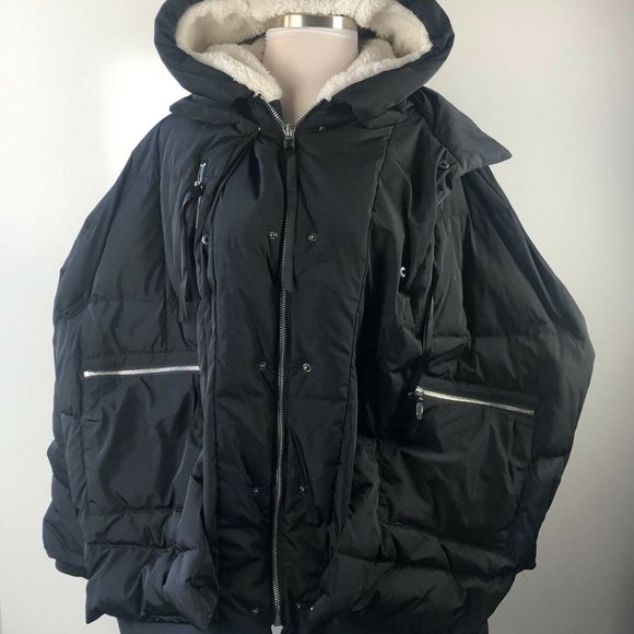 Orolay Women's Thickened Down Jacket Puffy Black Puffer Women's Plus Size 4X - Picture 3 of 12